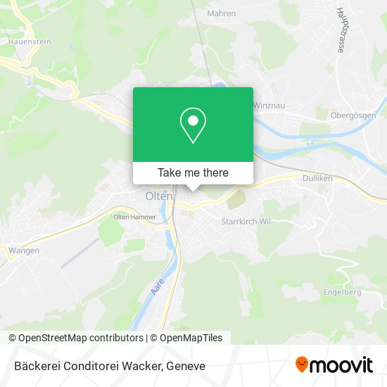 Bäckerei Conditorei Wacker map