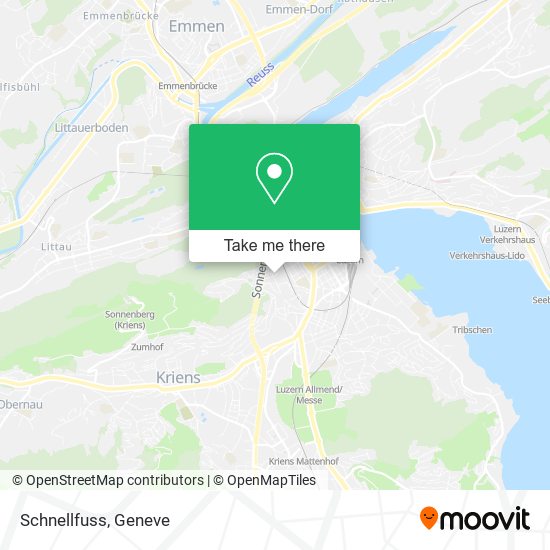 Schnellfuss map