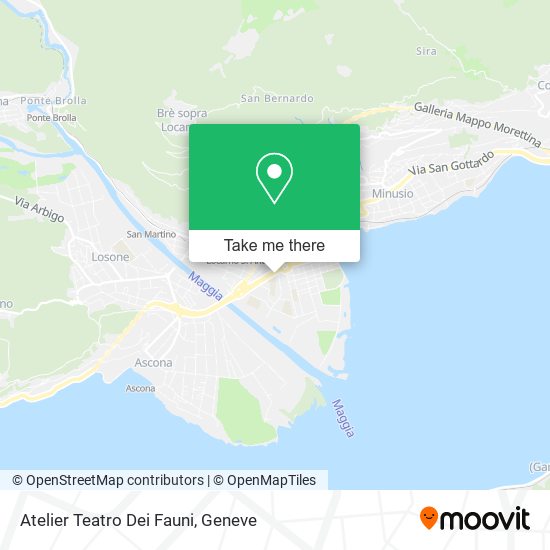 Atelier Teatro Dei Fauni map