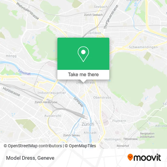 Model Dress map