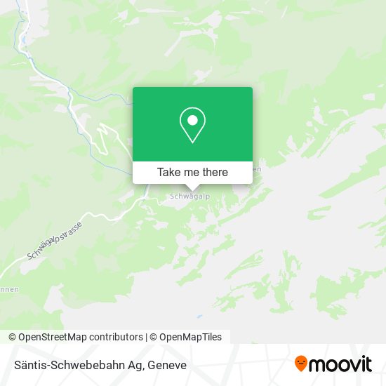 Säntis-Schwebebahn Ag map