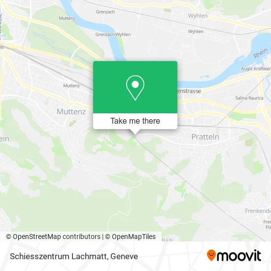 Schiesszentrum Lachmatt map