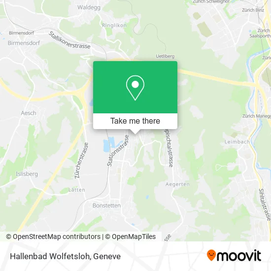 Hallenbad Wolfetsloh map