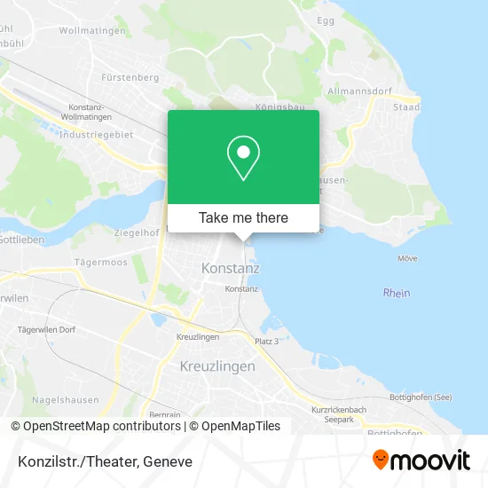 Konzilstr./Theater plan