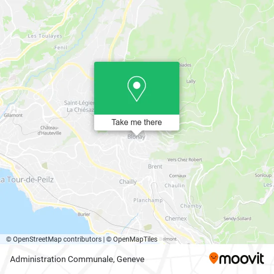 Administration Communale map