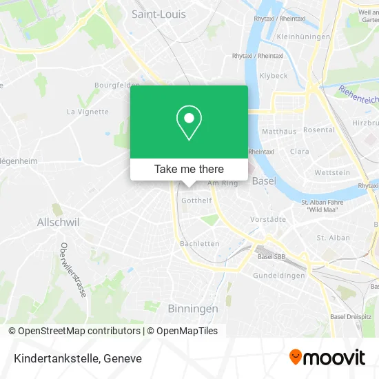 Kindertankstelle map