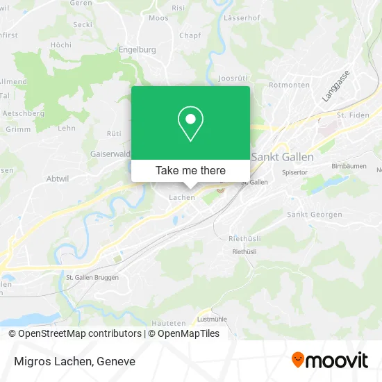 Migros Lachen map