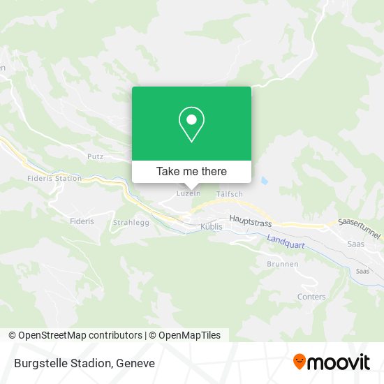 Burgstelle Stadion map