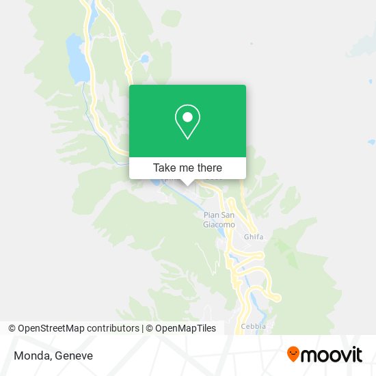 Monda map