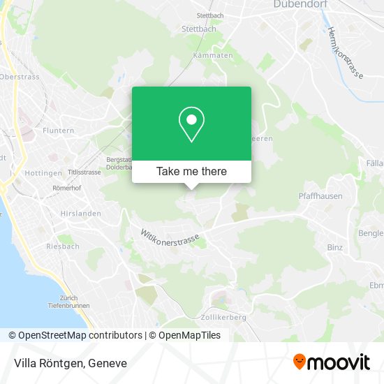 Villa Röntgen map