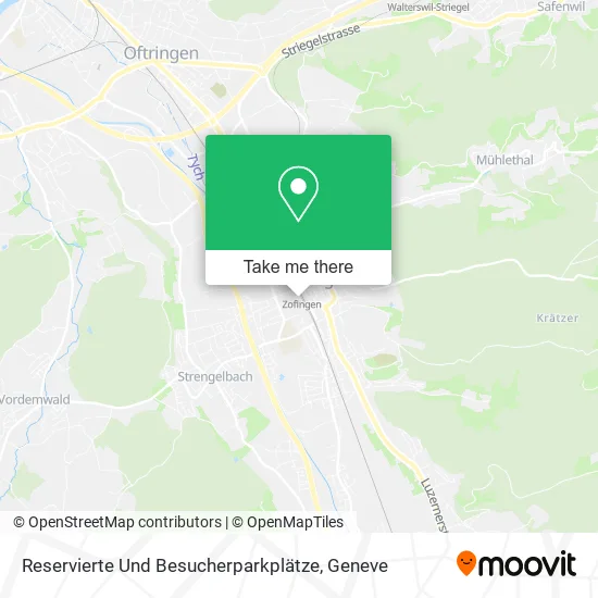 Reservierte Und Besucherparkplätze map