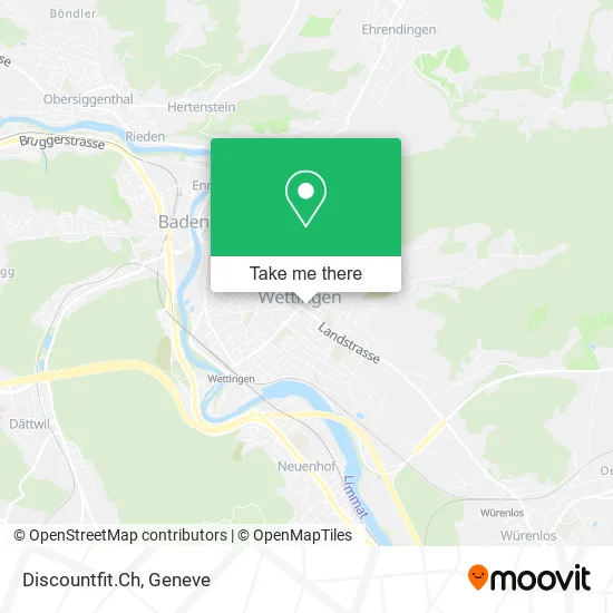 Discountfit.Ch map