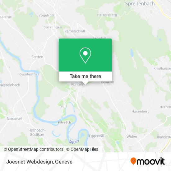 Joesnet Webdesign map