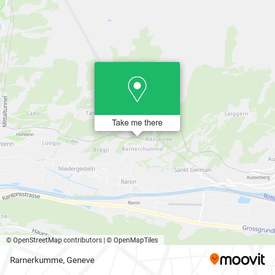 Rarnerkumme map