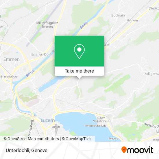 Unterlöchli map
