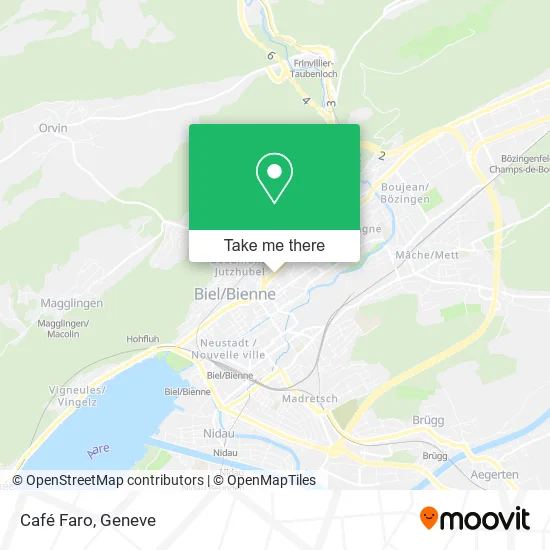 Café Faro map