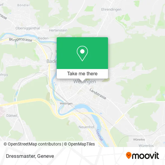 Dressmaster map