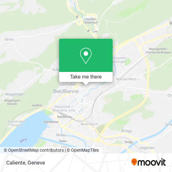 Caliente map