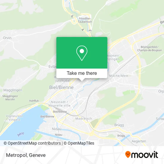 Metropol map