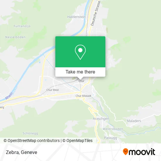 Zebra map