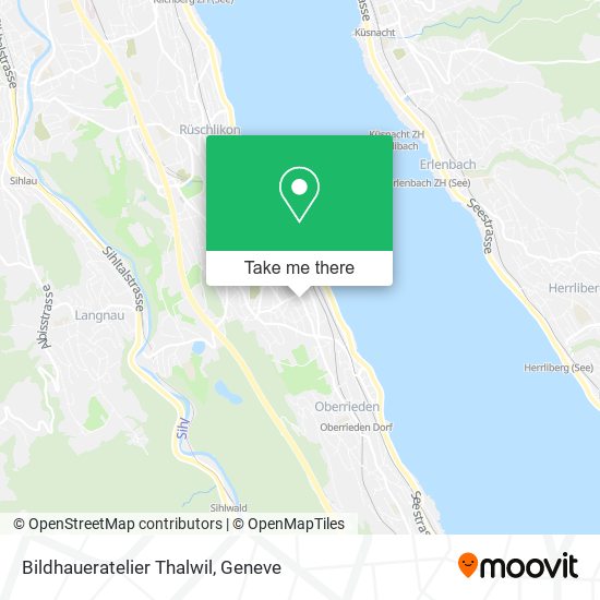 Bildhaueratelier Thalwil map