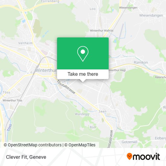 Clever Fit map