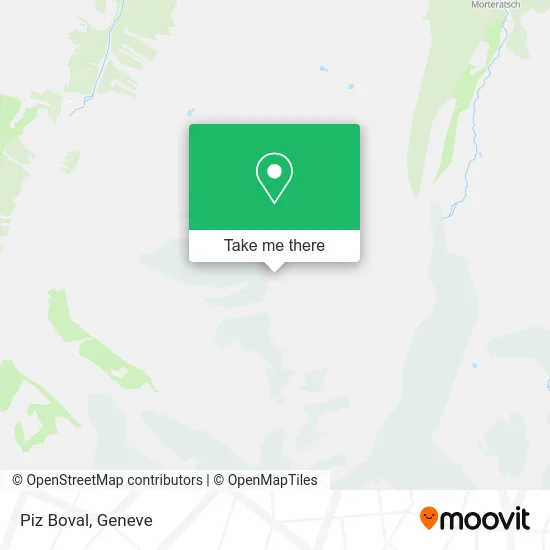 Piz Boval map