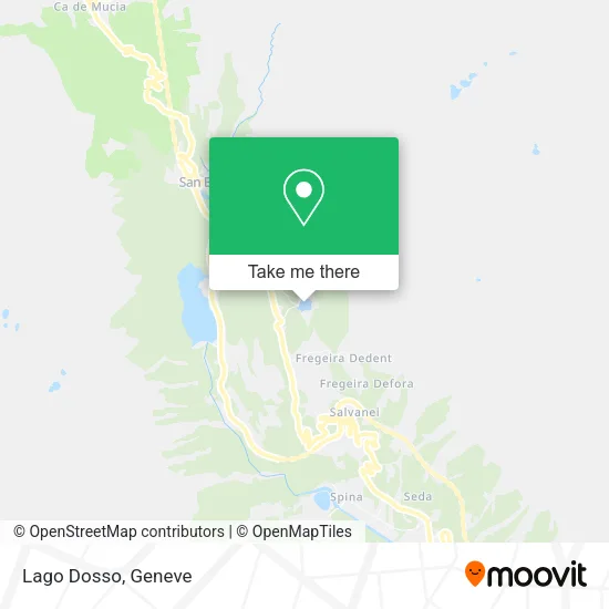 Lago Dosso map