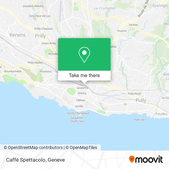 Caffè Spettacolo map