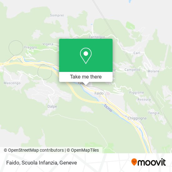 Faido, Scuola Infanzia map