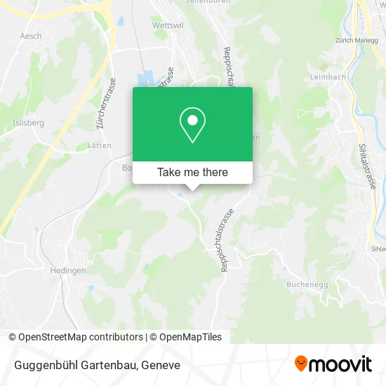 Guggenbühl Gartenbau map