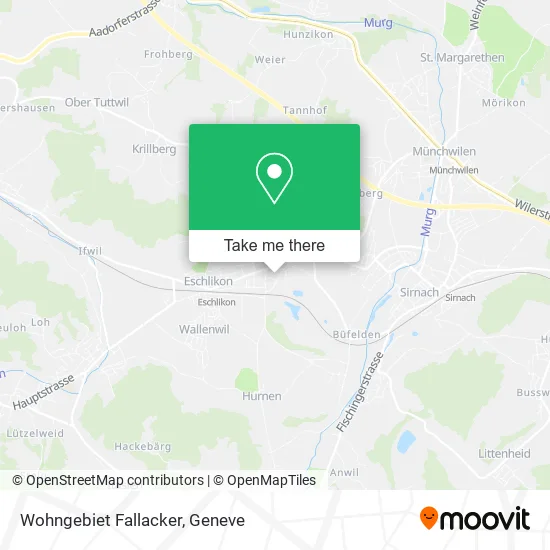 Wohngebiet Fallacker plan