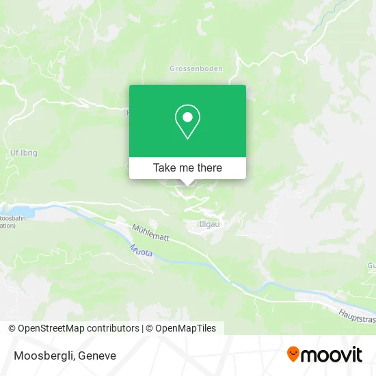 Moosbergli map