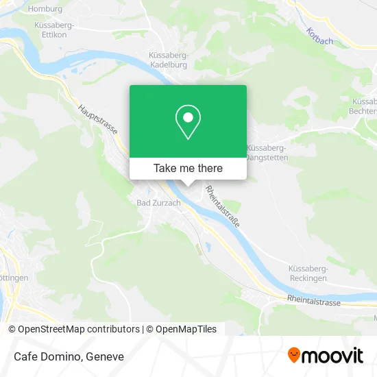 Cafe Domino map