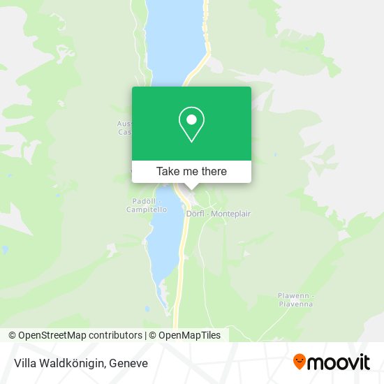 Villa Waldkönigin map