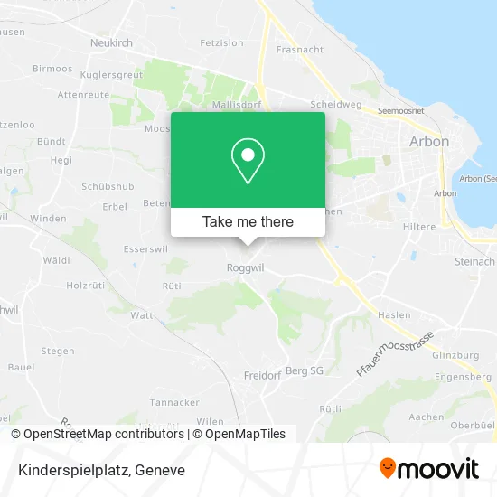 Kinderspielplatz map