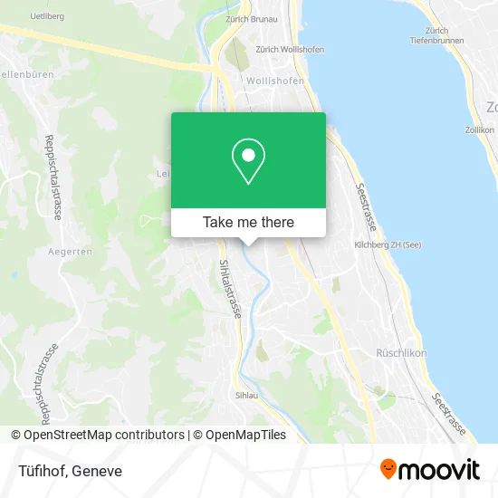 Tüfihof map