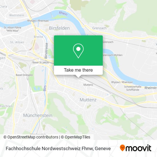 Fachhochschule Nordwestschweiz Fhnw plan