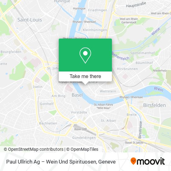 Paul Ullrich Ag – Wein Und Spirituosen map