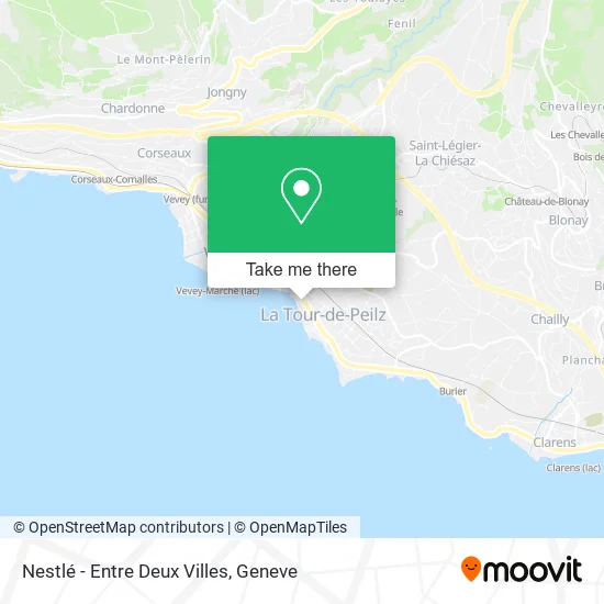 Nestlé - Entre Deux Villes map