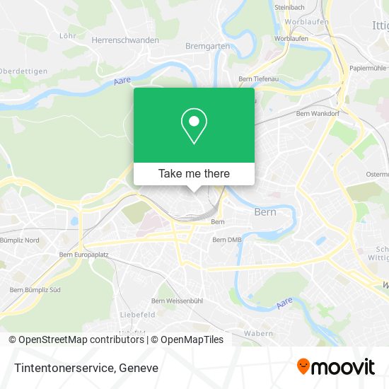 Tintentonerservice map