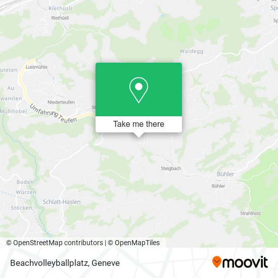 Beachvolleyballplatz map