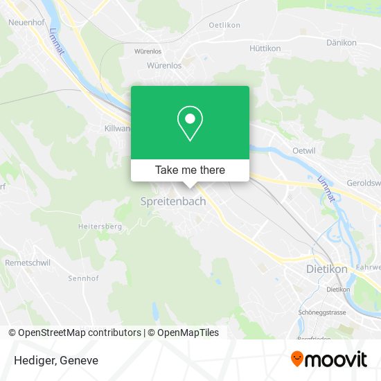 Hediger map