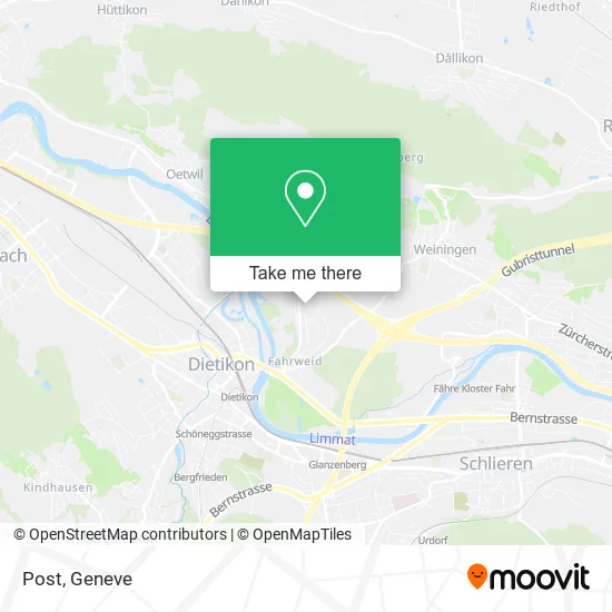 Post map
