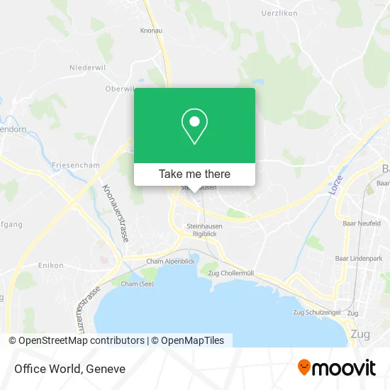 Office World map