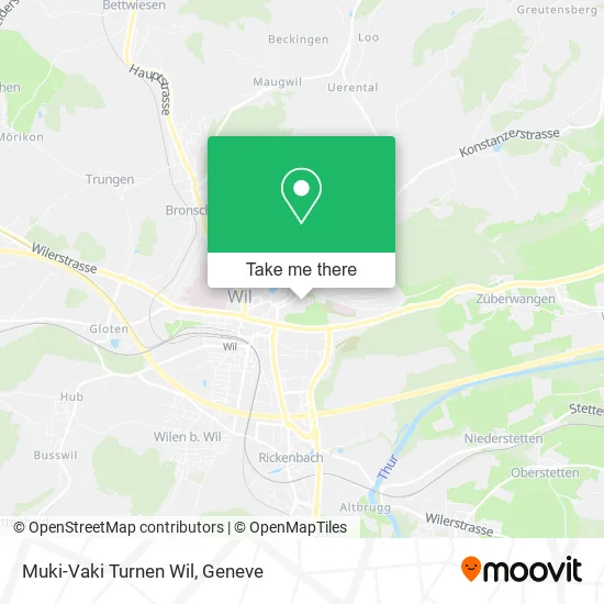 Muki-Vaki Turnen Wil map