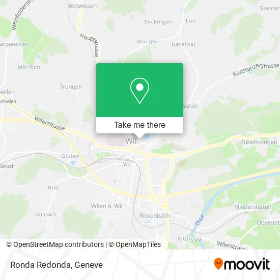 Ronda Redonda map