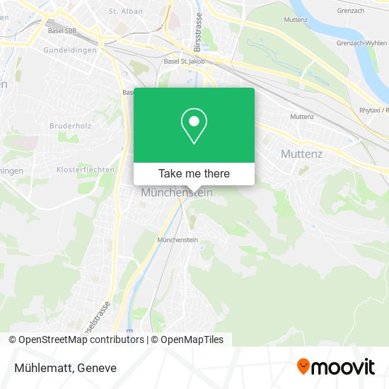 Mühlematt map