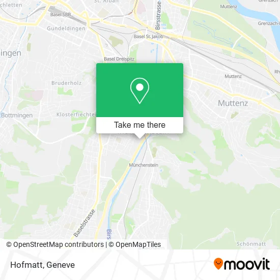 Hofmatt map