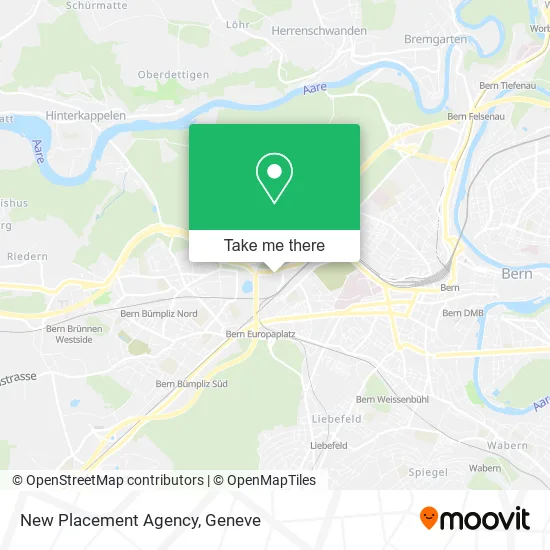 New Placement Agency map
